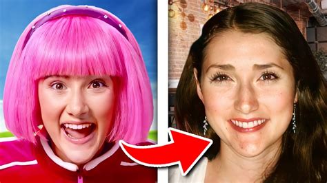 chloe lang fakes|lazy town cast stephanie arrested.